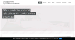 Desktop Screenshot of geminirefurb.com